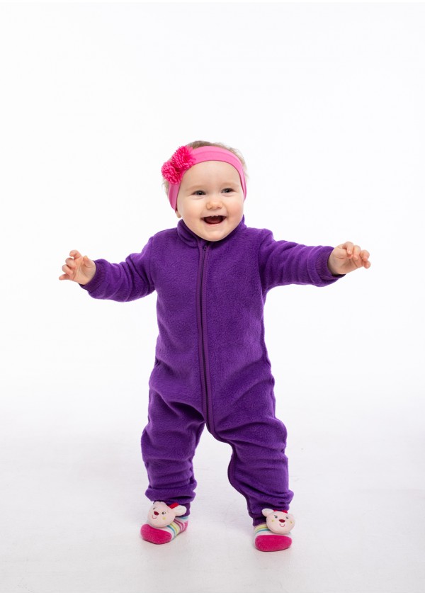 Комбинезон для малышей - К-20484W_фиолетовый