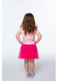 Платье для девочек - G-21875S_розовый